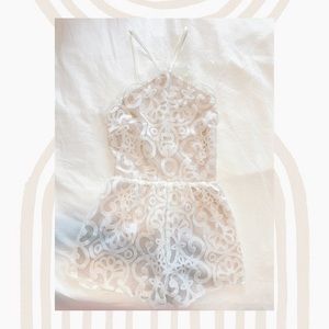 Bridal/ Party Summer Lace Romper